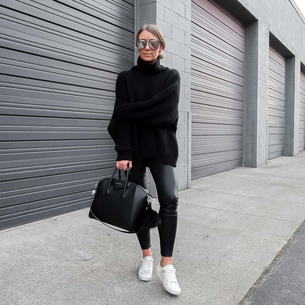 leggings oversized sweater