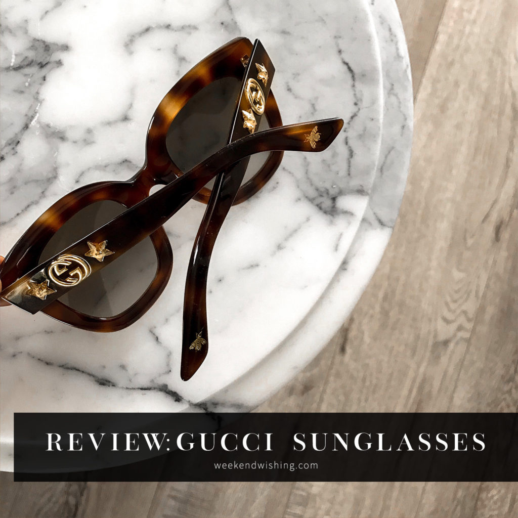 lag udledning Fantasifulde GUCCI ROUND-FRAME ACETATE SUNGLASSES WITH STAR REVIEW - Weekend Wishing